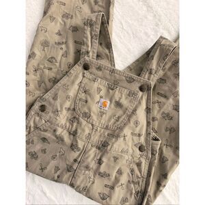 Carhartt "Happy Camper" Overalls Size 4T